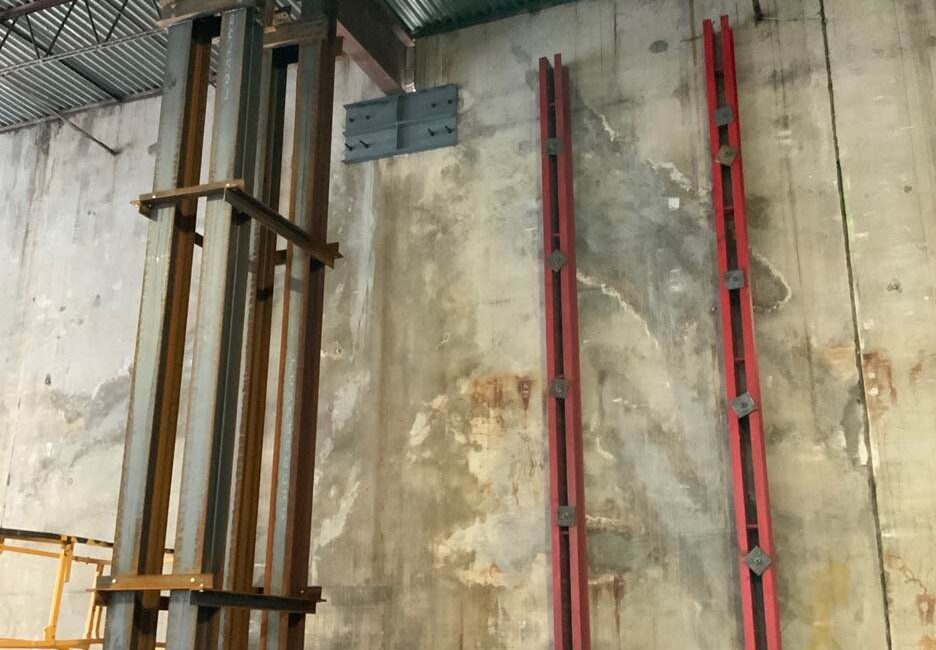 Structural Engineered Repairs - warehouse with partial wall collapse
