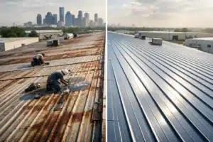 Metal Roof Repair vs. Re-Roof in Houston How to Budget & Decide