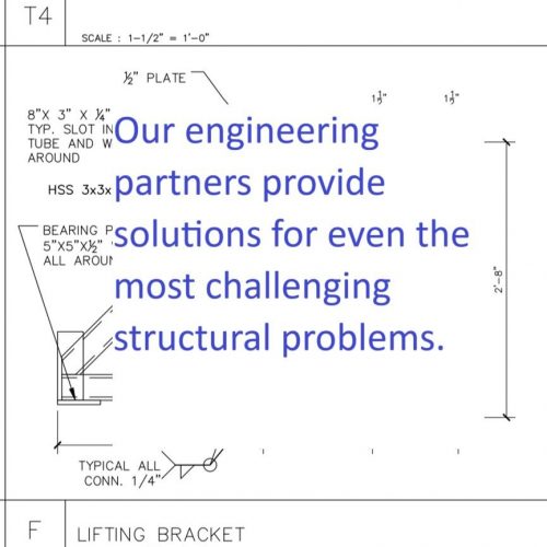 Above is an image of a shoring support diagram.  The support plan is based on the physical character of the building.  This plan is custom for the building being repaired.